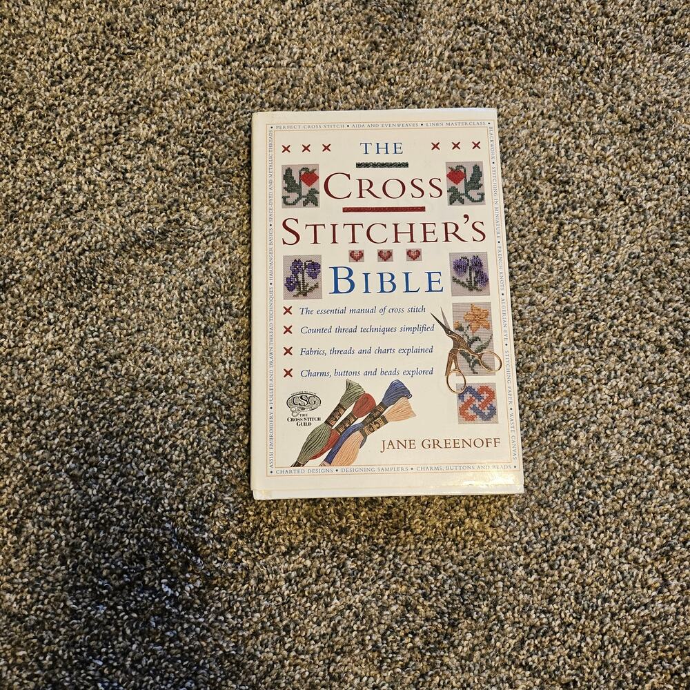 The Cross-Stitcher's Bible Book Jane Greenoff